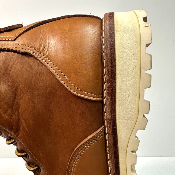 EXCELLENT Rancourt & Co x Cole Haan Plain Toe Boot Vibram Made in Maine USA 10 D - Picture 13 of 13